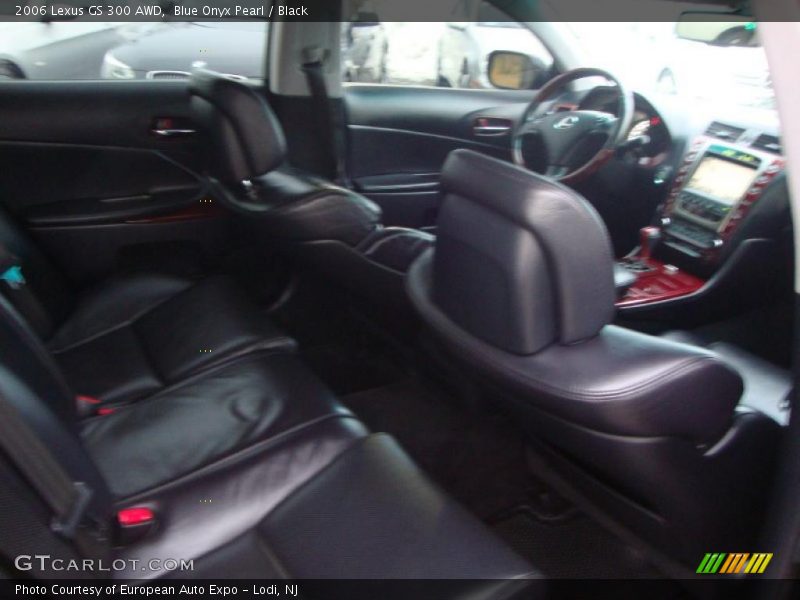 Blue Onyx Pearl / Black 2006 Lexus GS 300 AWD