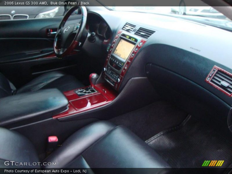 Blue Onyx Pearl / Black 2006 Lexus GS 300 AWD