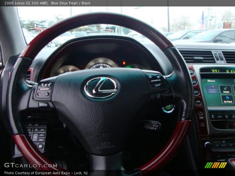 Blue Onyx Pearl / Black 2006 Lexus GS 300 AWD