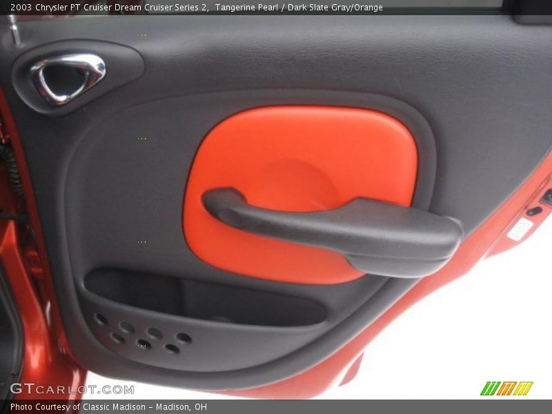 Tangerine Pearl / Dark Slate Gray/Orange 2003 Chrysler PT Cruiser Dream Cruiser Series 2