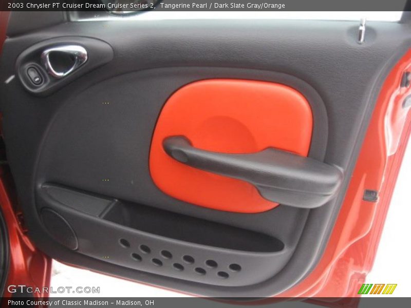Tangerine Pearl / Dark Slate Gray/Orange 2003 Chrysler PT Cruiser Dream Cruiser Series 2