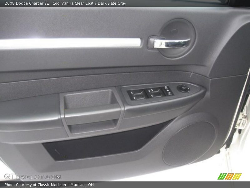 Cool Vanilla Clear Coat / Dark Slate Gray 2008 Dodge Charger SE