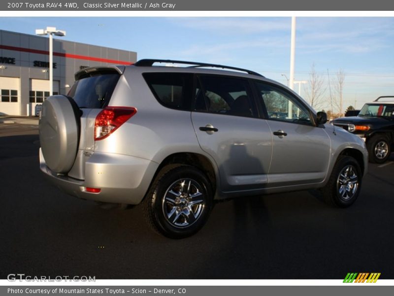 Classic Silver Metallic / Ash Gray 2007 Toyota RAV4 4WD