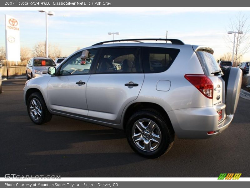 Classic Silver Metallic / Ash Gray 2007 Toyota RAV4 4WD