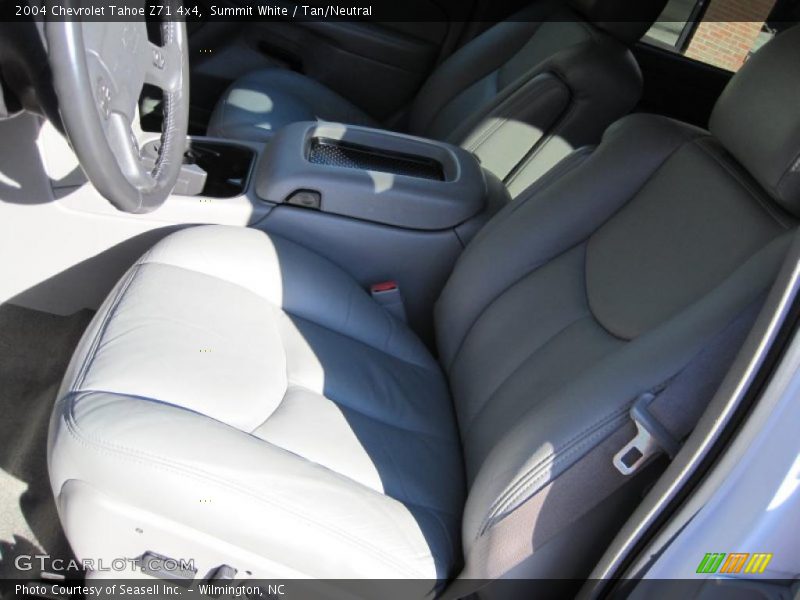 Summit White / Tan/Neutral 2004 Chevrolet Tahoe Z71 4x4