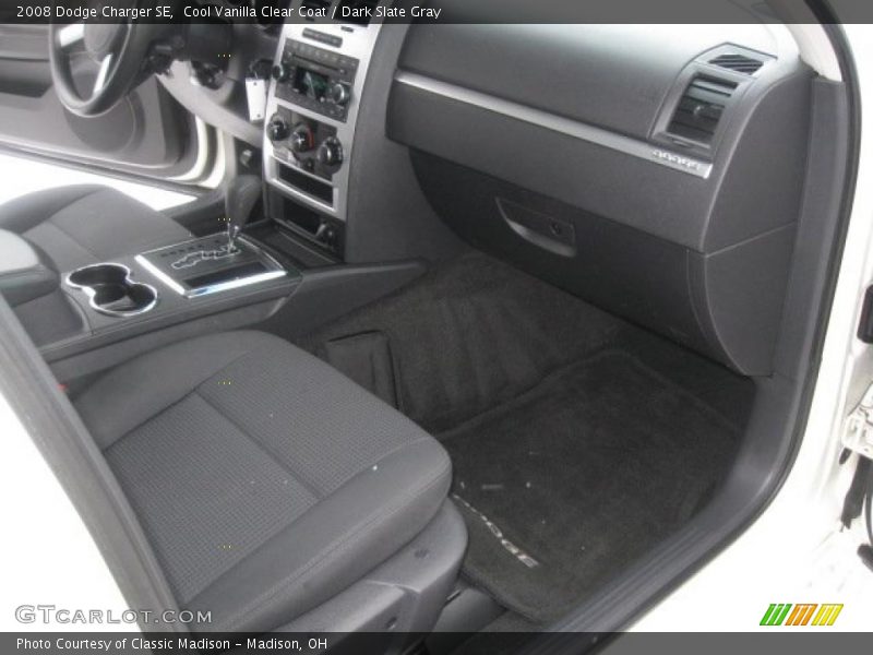 Cool Vanilla Clear Coat / Dark Slate Gray 2008 Dodge Charger SE