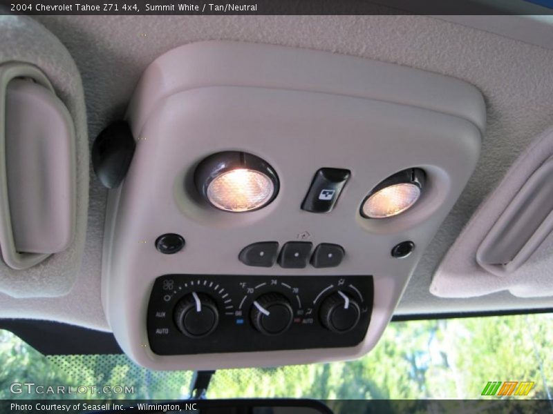 Summit White / Tan/Neutral 2004 Chevrolet Tahoe Z71 4x4