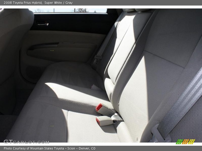 Super White / Gray 2008 Toyota Prius Hybrid