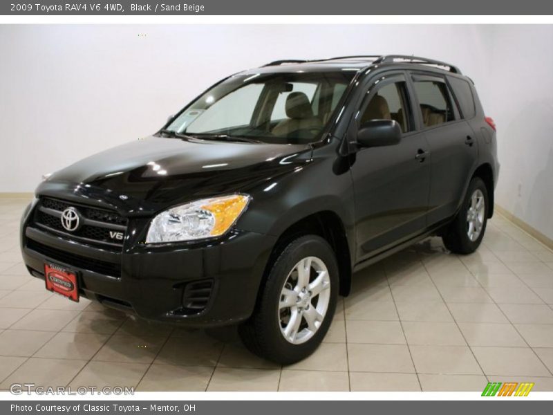 Black / Sand Beige 2009 Toyota RAV4 V6 4WD