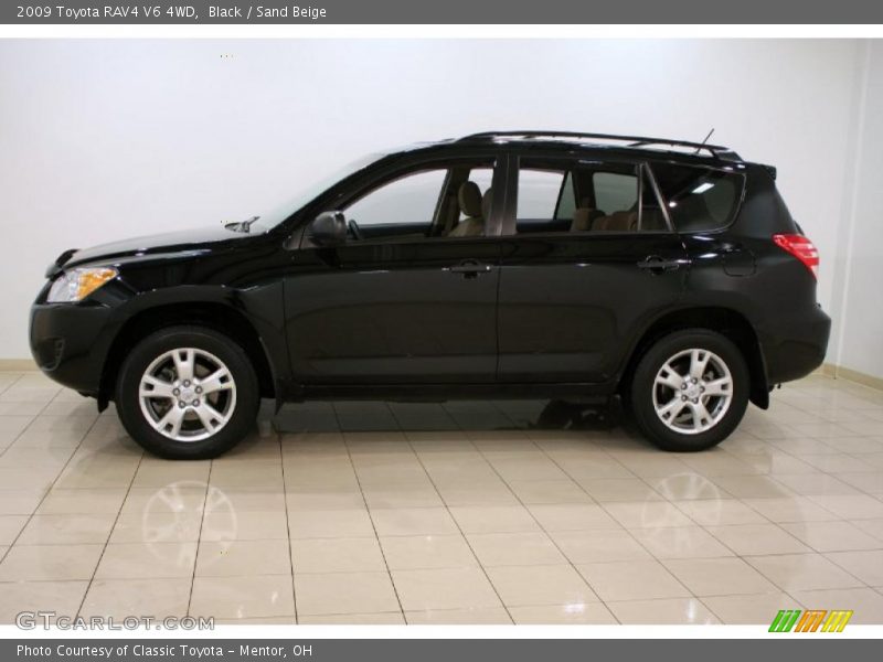 Black / Sand Beige 2009 Toyota RAV4 V6 4WD