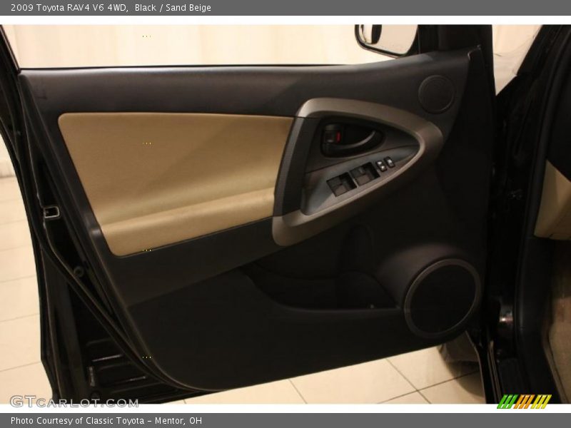 Black / Sand Beige 2009 Toyota RAV4 V6 4WD