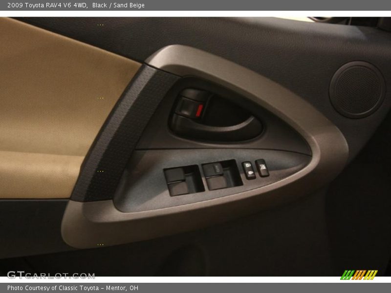 Black / Sand Beige 2009 Toyota RAV4 V6 4WD