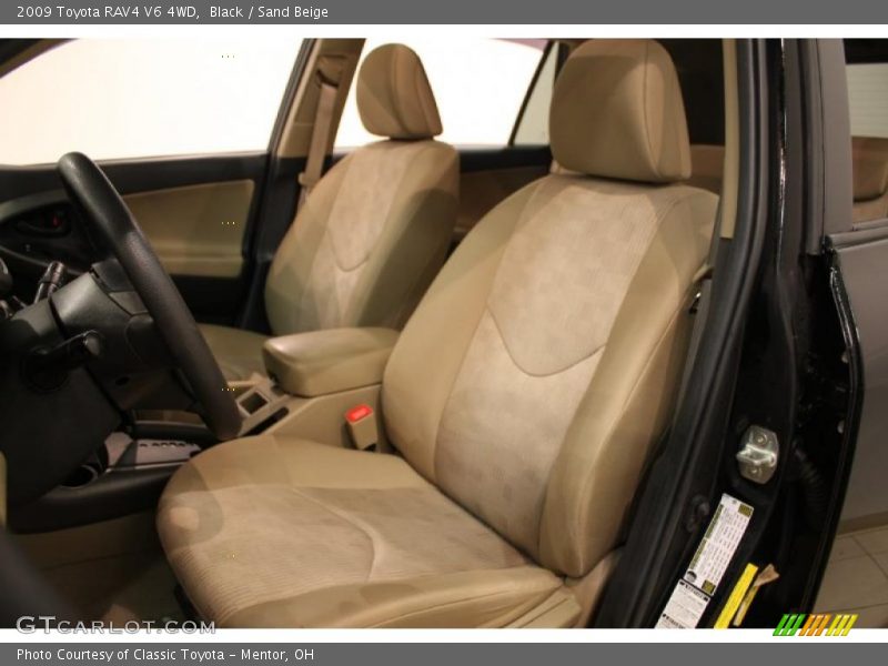 Black / Sand Beige 2009 Toyota RAV4 V6 4WD