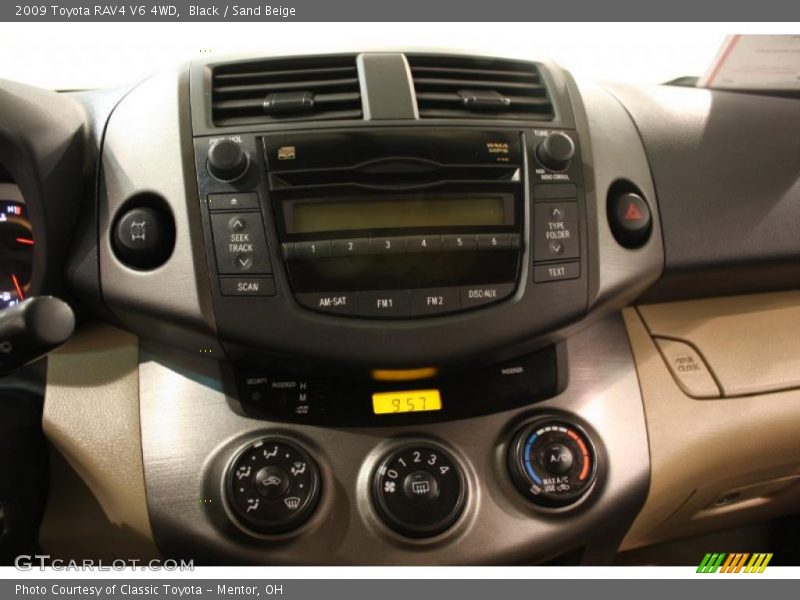 Black / Sand Beige 2009 Toyota RAV4 V6 4WD