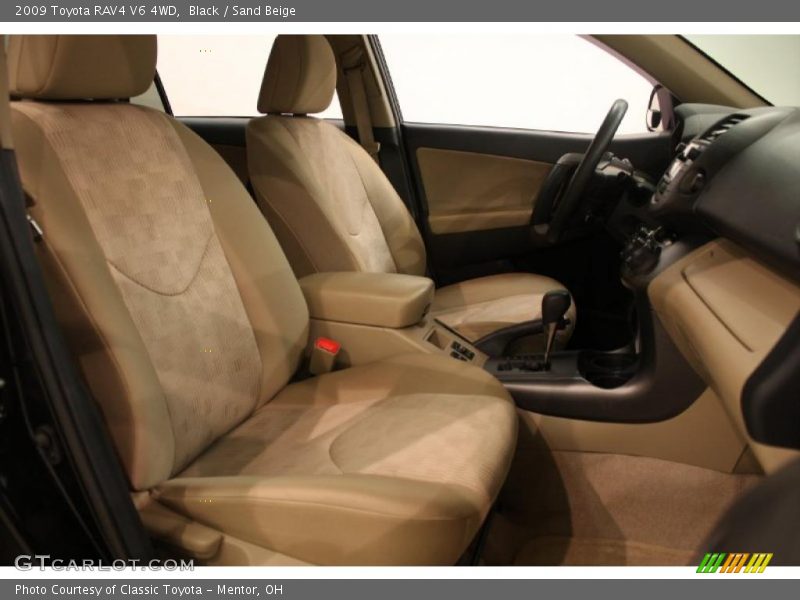Black / Sand Beige 2009 Toyota RAV4 V6 4WD