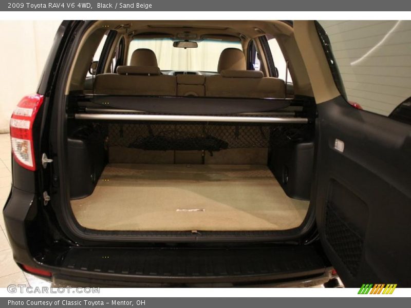 Black / Sand Beige 2009 Toyota RAV4 V6 4WD