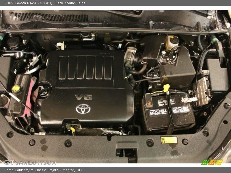Black / Sand Beige 2009 Toyota RAV4 V6 4WD