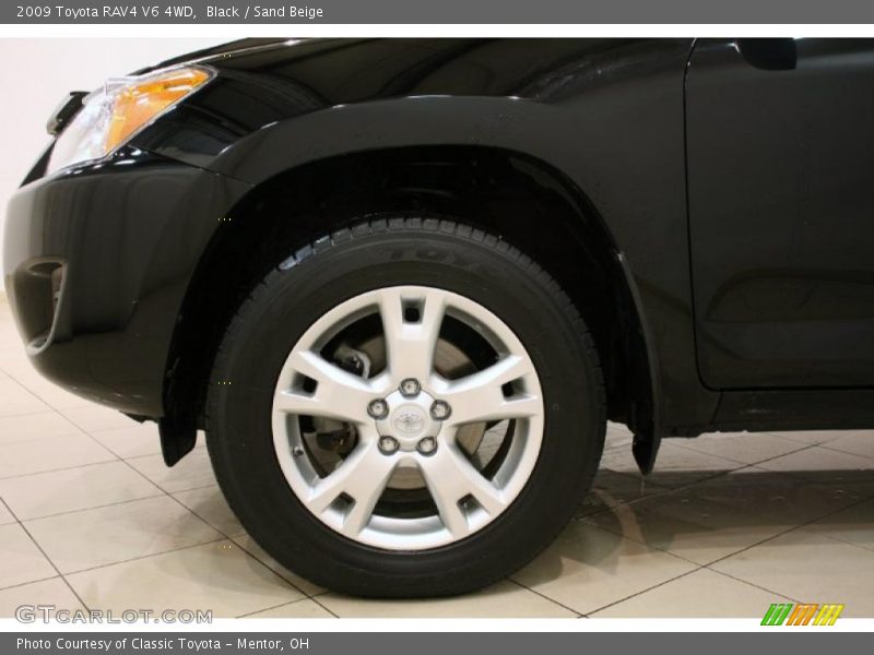 Black / Sand Beige 2009 Toyota RAV4 V6 4WD