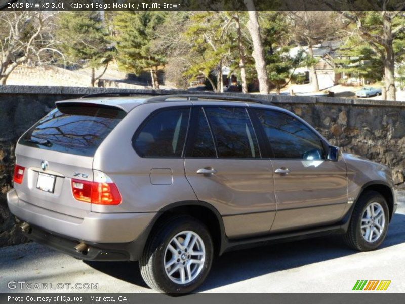 Kalahari Beige Metallic / Truffle Brown 2005 BMW X5 3.0i