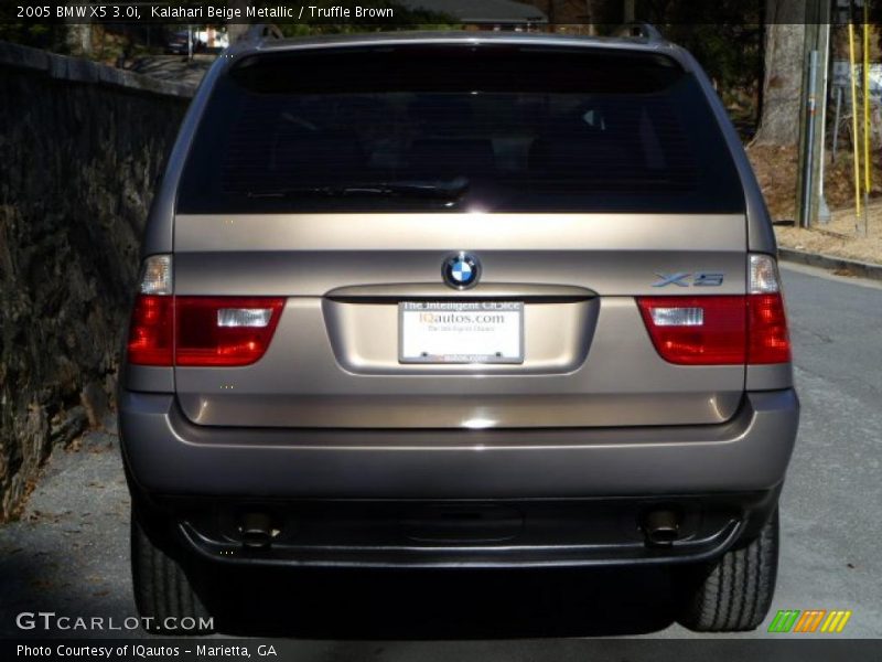 Kalahari Beige Metallic / Truffle Brown 2005 BMW X5 3.0i