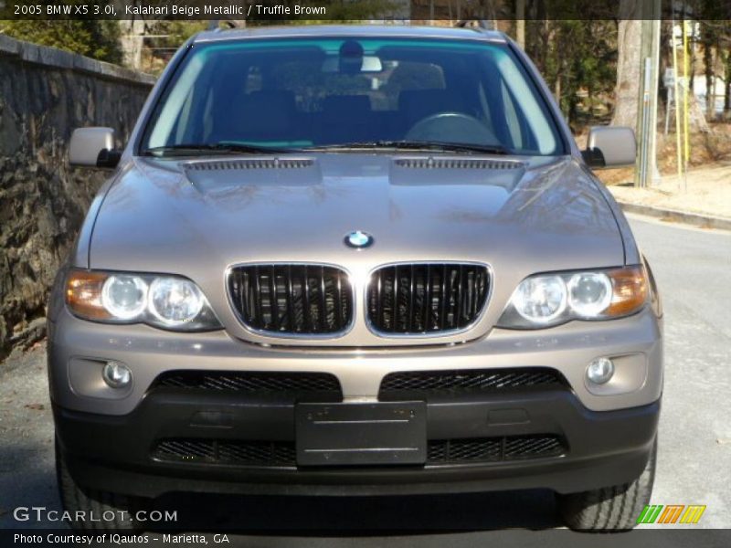 Kalahari Beige Metallic / Truffle Brown 2005 BMW X5 3.0i