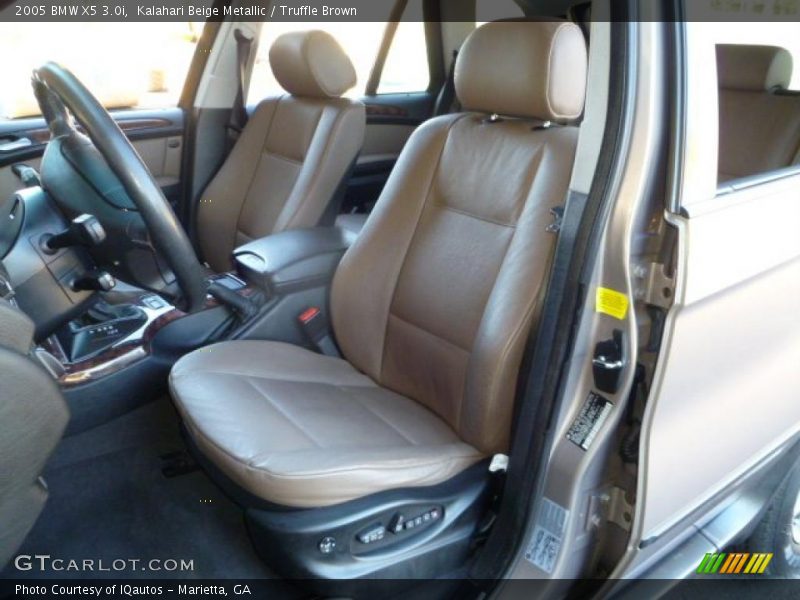 Kalahari Beige Metallic / Truffle Brown 2005 BMW X5 3.0i