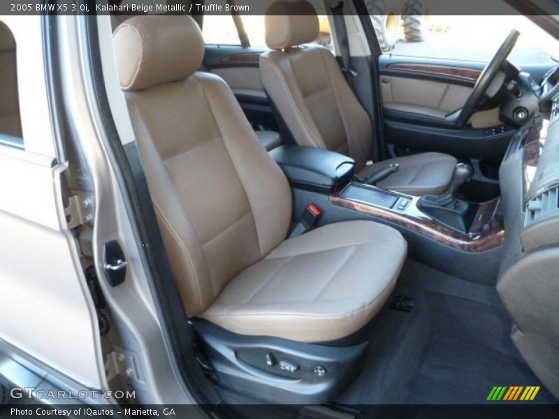 Kalahari Beige Metallic / Truffle Brown 2005 BMW X5 3.0i