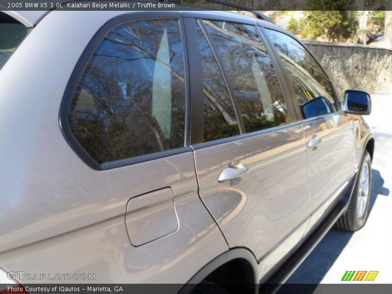 Kalahari Beige Metallic / Truffle Brown 2005 BMW X5 3.0i