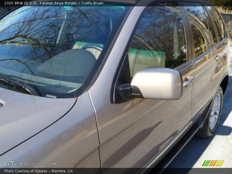 Kalahari Beige Metallic / Truffle Brown 2005 BMW X5 3.0i