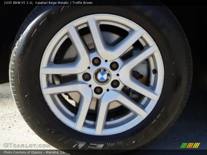 Kalahari Beige Metallic / Truffle Brown 2005 BMW X5 3.0i