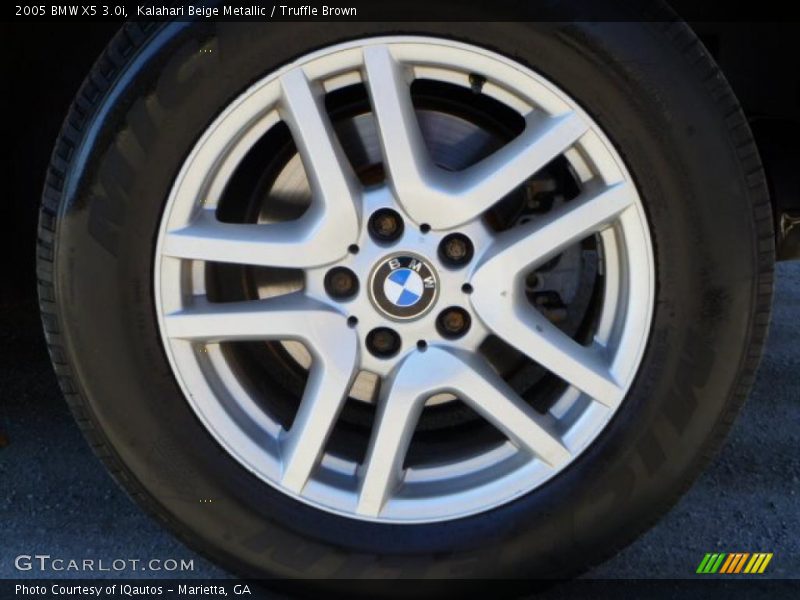 Kalahari Beige Metallic / Truffle Brown 2005 BMW X5 3.0i