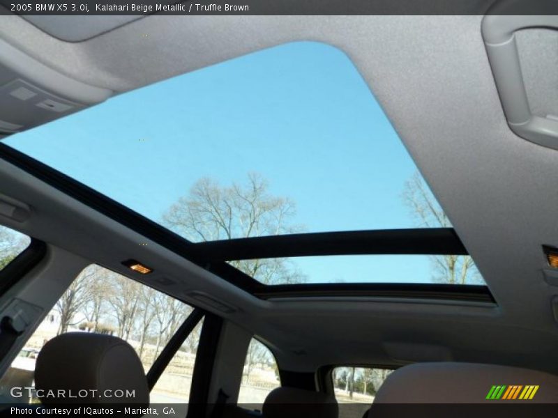 Kalahari Beige Metallic / Truffle Brown 2005 BMW X5 3.0i