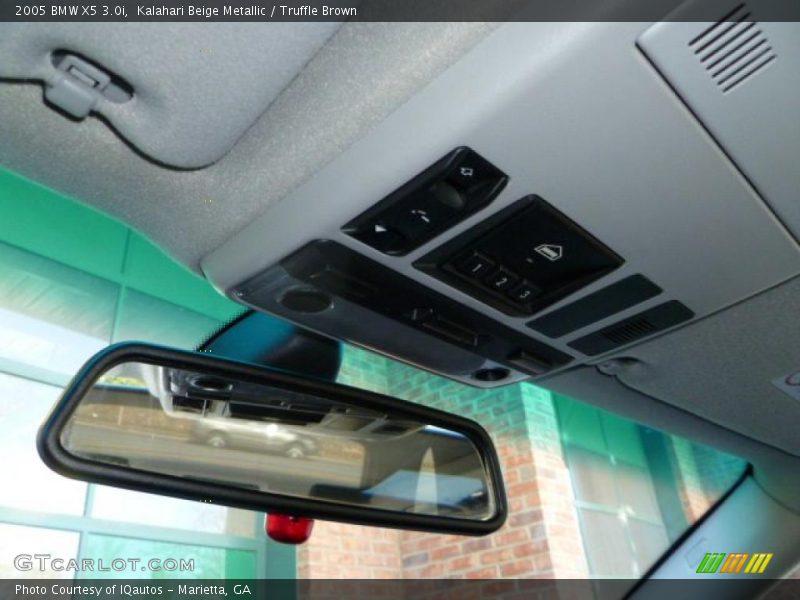 Kalahari Beige Metallic / Truffle Brown 2005 BMW X5 3.0i