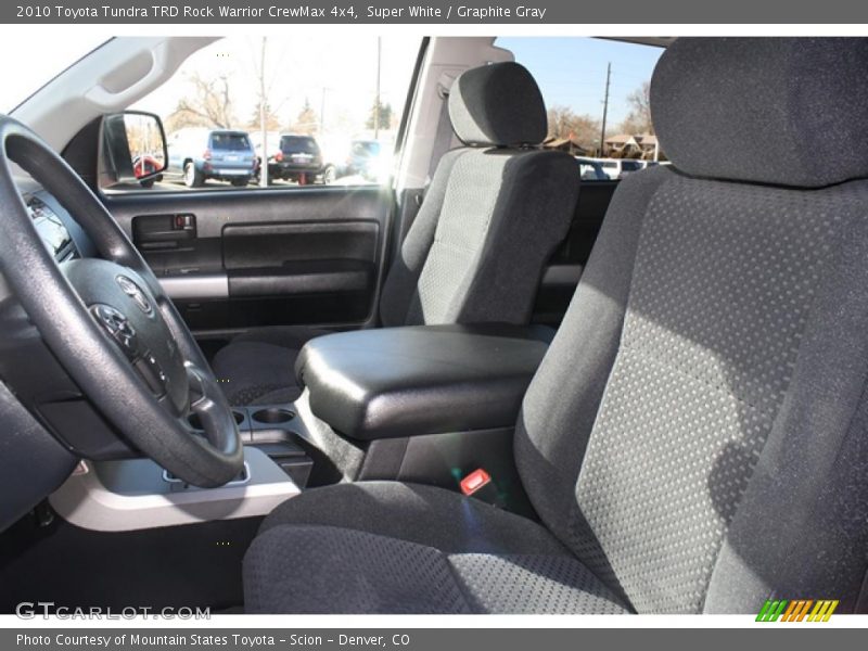  2010 Tundra TRD Rock Warrior CrewMax 4x4 Graphite Gray Interior