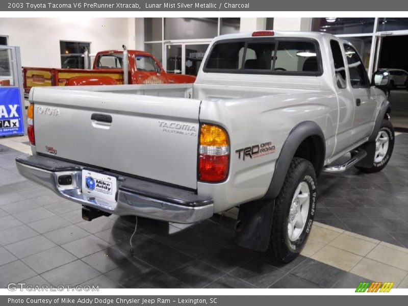 Lunar Mist Silver Metallic / Charcoal 2003 Toyota Tacoma V6 PreRunner Xtracab