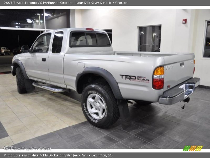 Lunar Mist Silver Metallic / Charcoal 2003 Toyota Tacoma V6 PreRunner Xtracab