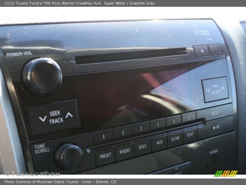 Super White / Graphite Gray 2010 Toyota Tundra TRD Rock Warrior CrewMax 4x4