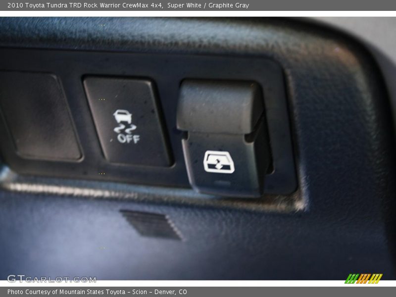 Super White / Graphite Gray 2010 Toyota Tundra TRD Rock Warrior CrewMax 4x4