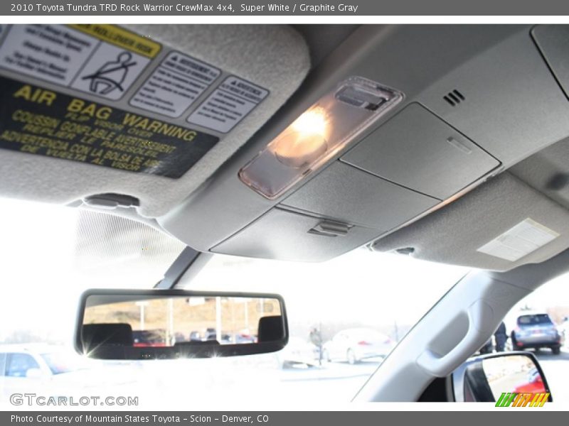 Super White / Graphite Gray 2010 Toyota Tundra TRD Rock Warrior CrewMax 4x4