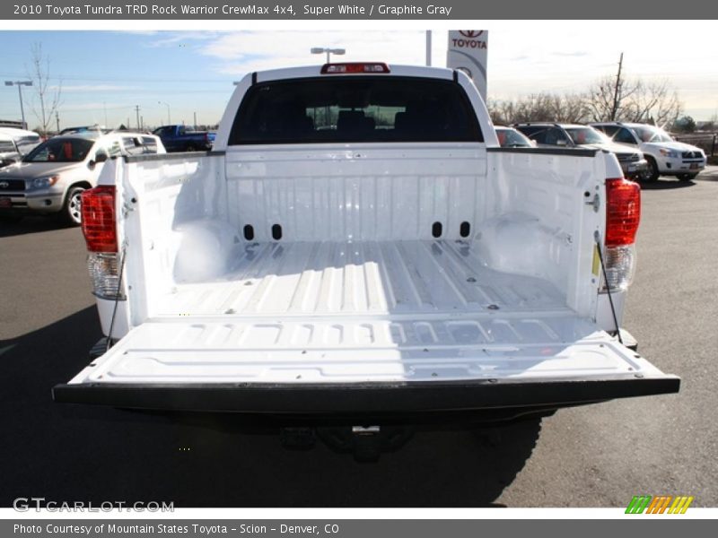 Super White / Graphite Gray 2010 Toyota Tundra TRD Rock Warrior CrewMax 4x4