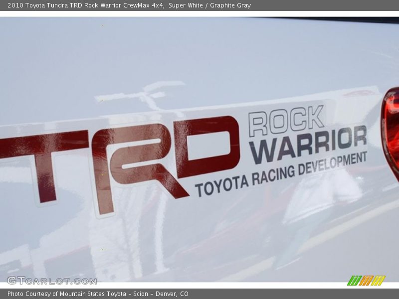  2010 Tundra TRD Rock Warrior CrewMax 4x4 Logo