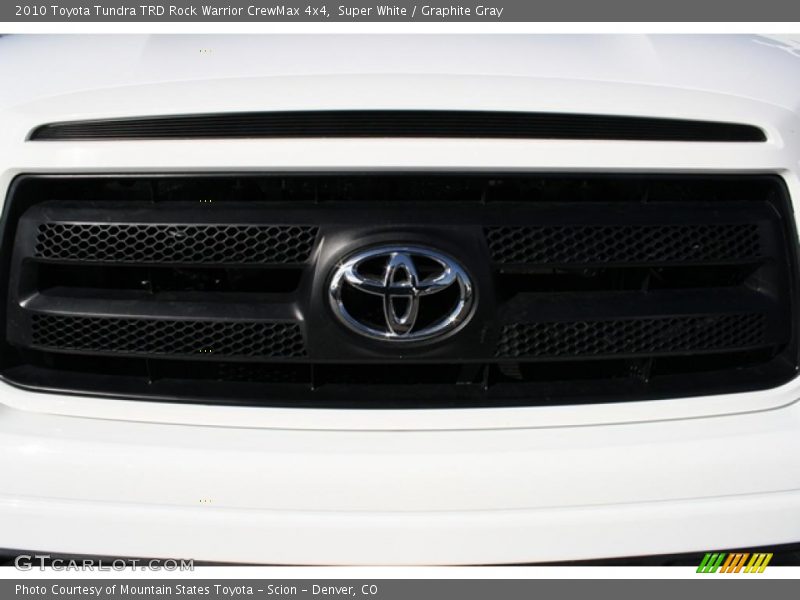 Super White / Graphite Gray 2010 Toyota Tundra TRD Rock Warrior CrewMax 4x4