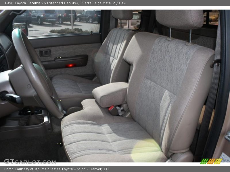 Sierra Beige Metallic / Oak 1998 Toyota Tacoma V6 Extended Cab 4x4