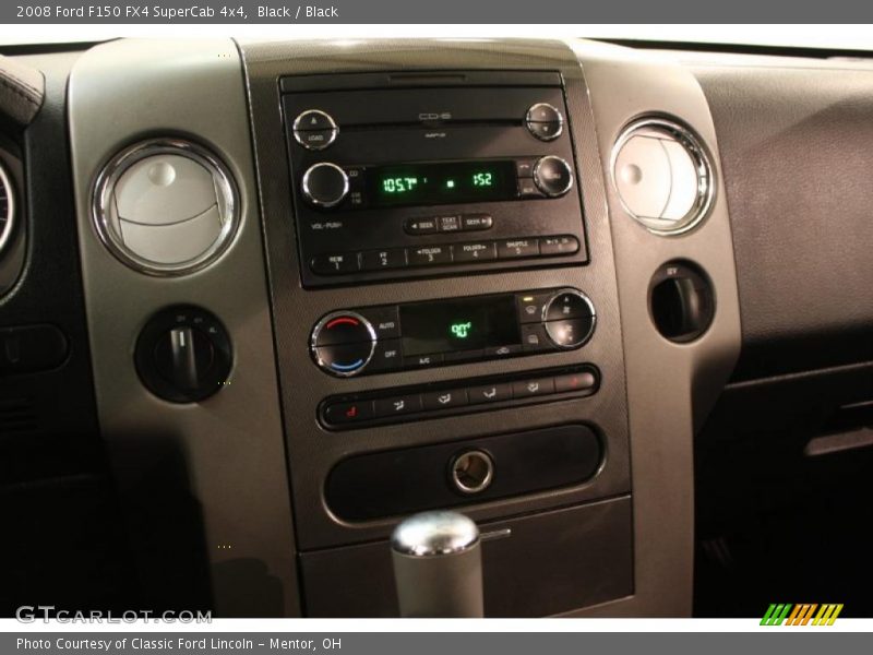 Black / Black 2008 Ford F150 FX4 SuperCab 4x4