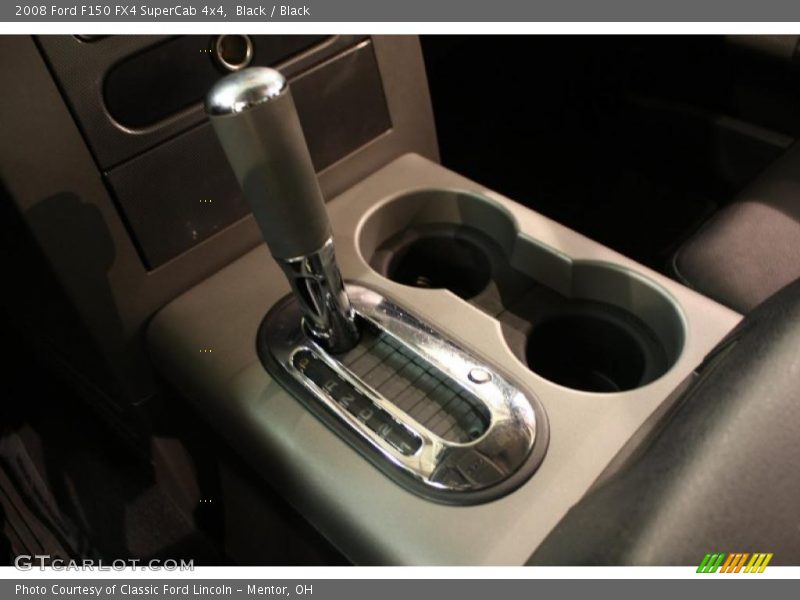 Black / Black 2008 Ford F150 FX4 SuperCab 4x4