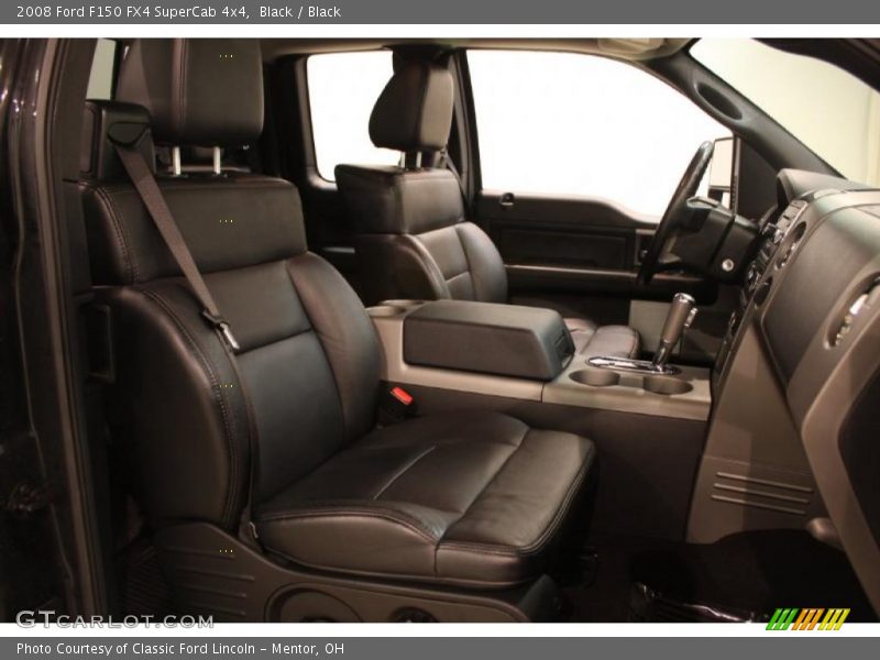 Black / Black 2008 Ford F150 FX4 SuperCab 4x4