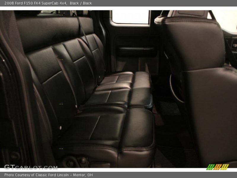 Black / Black 2008 Ford F150 FX4 SuperCab 4x4