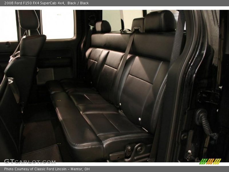 Black / Black 2008 Ford F150 FX4 SuperCab 4x4