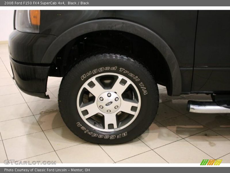 Black / Black 2008 Ford F150 FX4 SuperCab 4x4