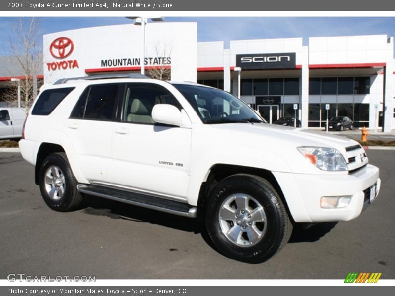 Natural White / Stone 2003 Toyota 4Runner Limited 4x4